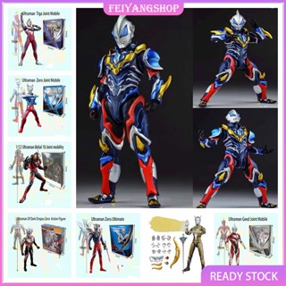 ฟิกเกอร์ Ultraman Tiga Geed Zero Belial Darklops Zero ของเล่นสําหรับเด็ก