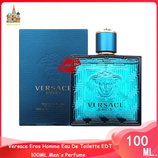 ♦จัดส่งที่รวดเร็ว♦ VERSACE Eros Homme EDT 100ML Mens Perfume น้ำหอมผู้ชาย