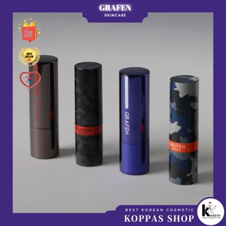 [GRAFEN] Triple Color Lip Balm ลิปบาล์ม สามสี 4.3 กรัม ลิปบาล์ม สําหรับผู้ชาย 4 แบบ