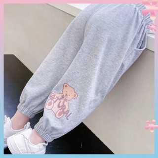 Girls pants spring and autumn 2022 new baby girls sweatpants thin sports pants Spring Childrens pants casual pants