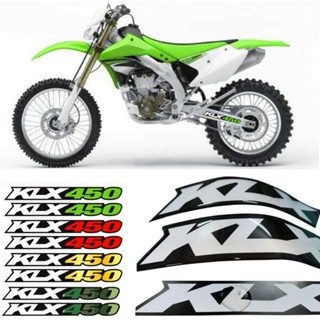 สติกเกอร์รูปลอก 3D สําหรับติดตกแต่งรถจักรยานยนต์ KAWASAKI KLX450 KLX450R 2008-2022