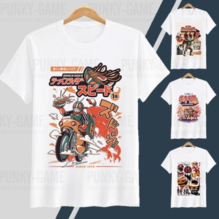 【เสื้อยืดใหม่】เสื้อยืดแขนสั้น Kamen Rider Retro_02