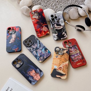 เคสโทรศัพท์มือถือ กันกระแทก ลายการ์ตูนนารูโตะ Itachi Sasuke Kakashi แฟชั่น สําหรับ IPhone 11 12 13 14 Pro Max 14 Pro Max