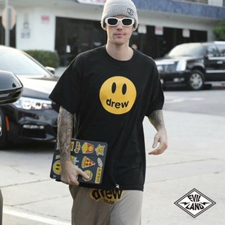 Drew house Mascot T-Shirt the same style Justin Bieber reductionJustin Bieber_01