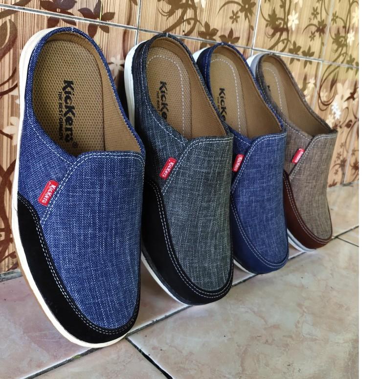 เหมาะที่สุด.. รองเท้า KICKERS SLOPES / รองเท้าแตะลําลอง / รองเท้าแตะ KICKERS TRENDY