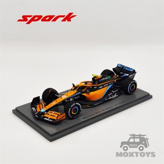 โมเดลรถยนต์ Spark 1:43 2022 F1 Mclaren MCL36 No.4 L.Norris Miami ของเล่นสําหรับเด็ก