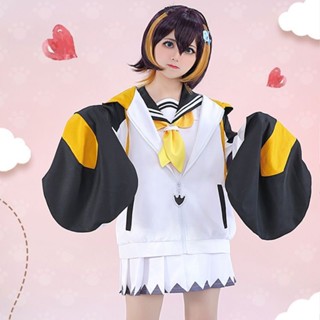 Petra Gurin Cosplay ชุดคอสเพลย์ ชุดกะลาสี Vtuber Nijisanji Petra Gurin Penguin