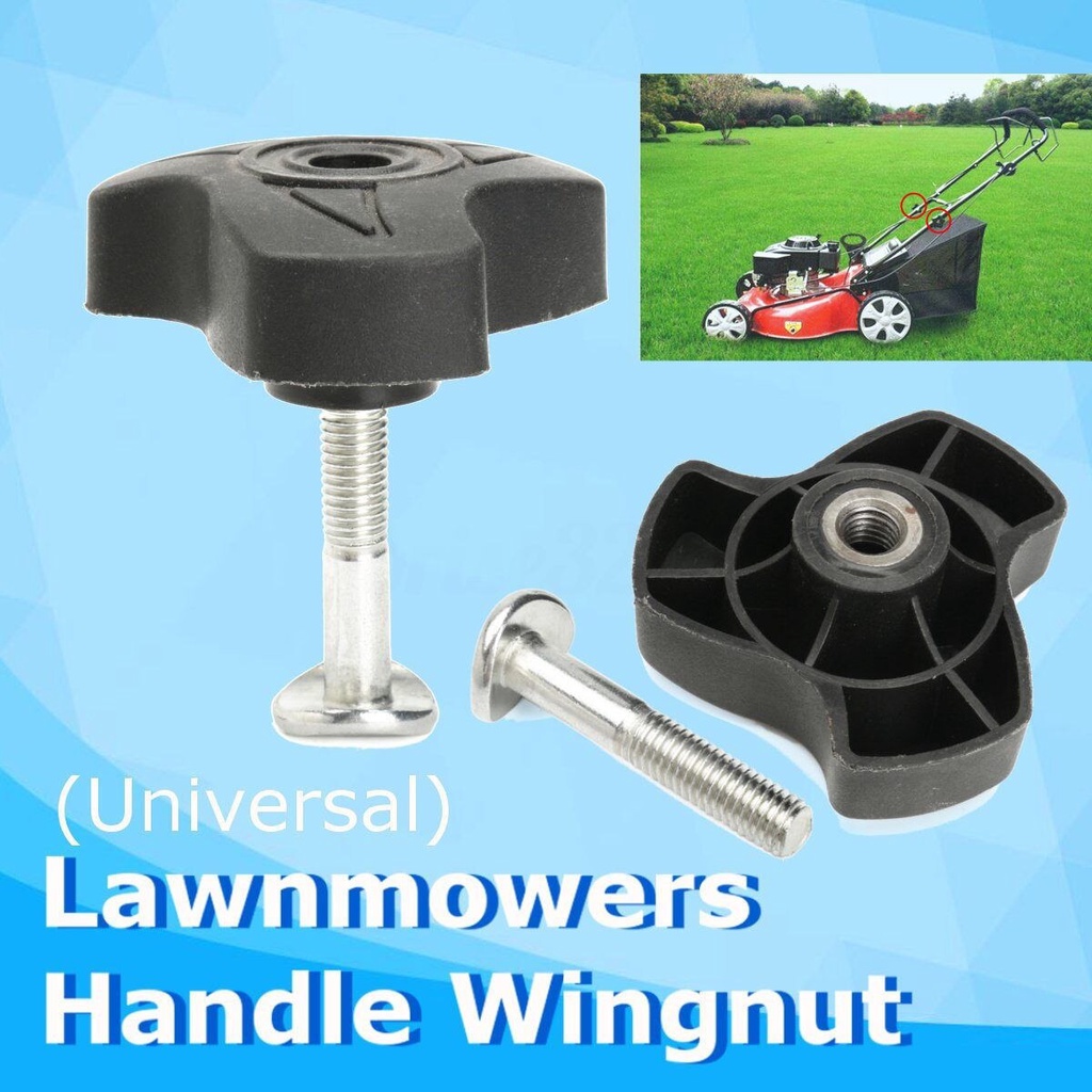 c7k 1Pc Universal Lawnmowers จับ Wing Nut Power อุปกรณ์ Part Wingnut สนามหญ้าเครื่องตัดหญ้าสวนเครื่องมือ nmj