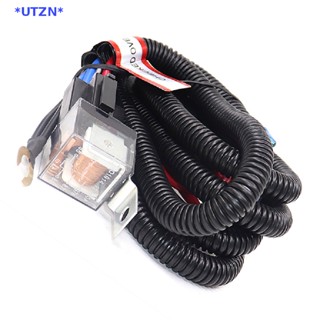 Utzn&gt; ชุดรีเลย์สายไฟ 12V สําหรับรถยนต์ รถบรรทุก รถตู้ 1 ชุด