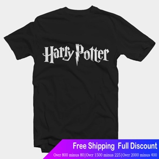 แฮร์รี่พอตเตอร์เสื้อยืดผู้ชายและผู้หญิง เสื้อยืดพิมพ์ลาย Harry Potter Merchandise Hogwarts Harry Potter แฟชั่นสําหร_12