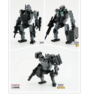 โมเดลหุ่นยนต์ 1/60 Mecha Robot Man-held Mecha ของเล่นสําหรับเด็ก