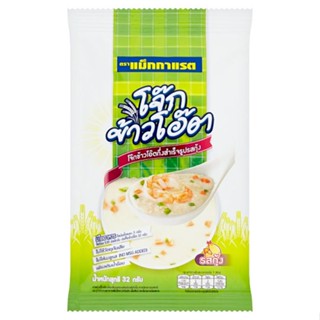 แม็กกาแรตโจ๊กข้าวโอ๊ตรสกุ้ง32กรัมMC PORRIDGE GARRETT OATSSHRIMP 32 G.