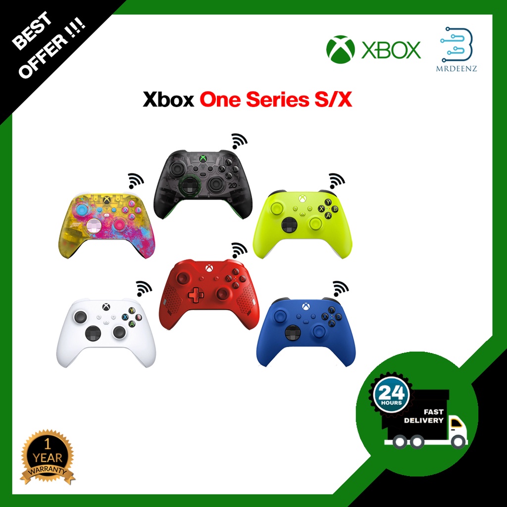 [สินค้าแท้ รับประกัน] Microsoft Xbox One Series X/Series S Wireless  For Windows 10/Andriod/iOS