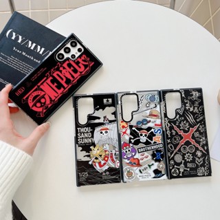 Casetify เคสโทรศัพท์มือถือแบบนิ่ม TPU ใส กันกระแทก ลายการ์ตูนวันพีซ สําหรับ Samsung Galaxy S20 Plus S21 Ultra S22 S23