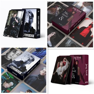 โปสการ์ดโลโม่ JUNGKOOK 2022 Black Me Myself Photocards Bangtan Boys จํานวน 55 ชิ้น ต่อกล่อง