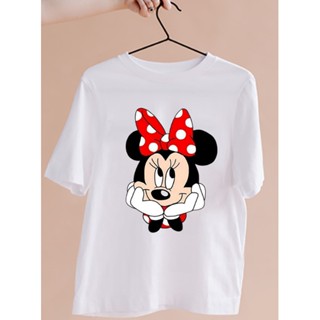 DISNEY - MICKEY INSPIRED WHITE GRAPHIC SHIRT / SMALL, FREE SIZE, PLUS SIZE_01