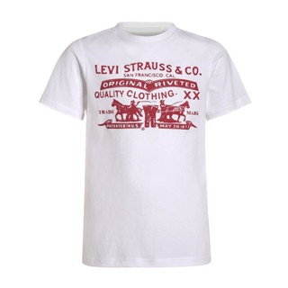 LeviS Shirt | MenS T-Shirt | White Horse | Klphorses - 03_02