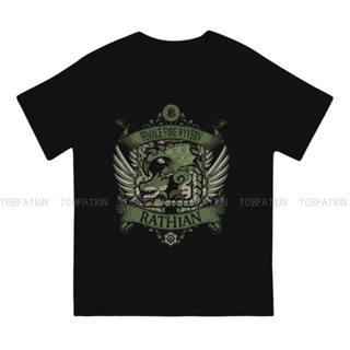 นักล่ามอนสเตอร์  Monster Hunter Fantasy-themed Action Role-playing Games Pure Cotton TShirt RATHIAN  Elegant T Shir_03