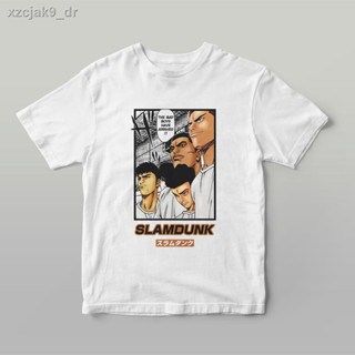 tshirt Top Sale  SLAM DUNK Printed Tshirts Cotton Round-neck Anime Hanamichi Sakuragi Tops COD#GLเสื้อยืด(S-5XL)