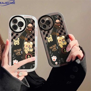 เคสโทรศัพท์ซิลิโคน แบบนิ่ม ลายการ์ตูนหมี และกระต่าย กันกระแทก สําหรับ Realme10 C35 C21Y C25Y Realme C11 C11 2021 C25 C15 C12 C2 5 5i 6i C3 C21