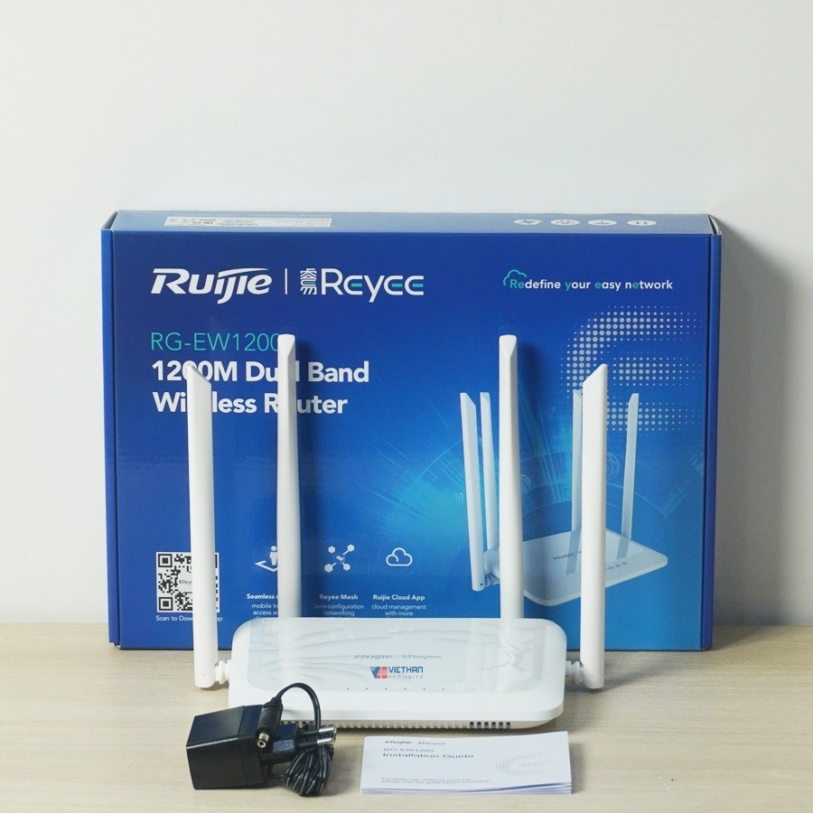 RUIJIE REYEE RG-EW1200 1200M เราเตอร์ไร้สายดูอัลแบนด์