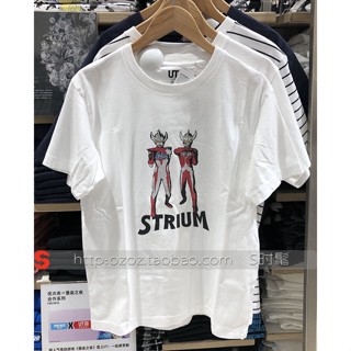 เสื้อยืดแขนสั้นพิมพ์ลาย Ultraman Ult Ultraman 424614 425478 428160 428155 Uniqllo_02