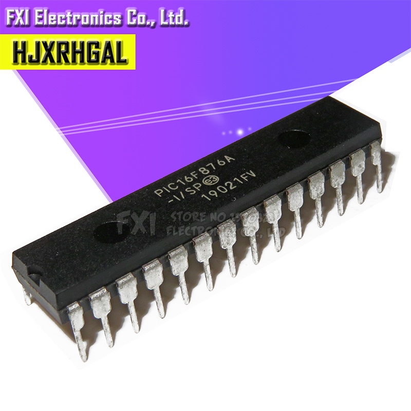 2PCS PIC16F876A-I/SP PIC16F876A DIP28 DIP 16F876A ใหม่เดิม