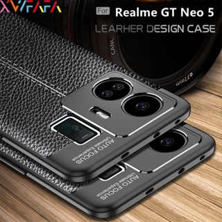 เคสโทรศัพท์มือถือหนัง PU ซิลิโคนนิ่ม กันกระแทก สําหรับ Realme GT Neo 5 NEO2 Neo3 2T Realme 10 Pro+ 9i