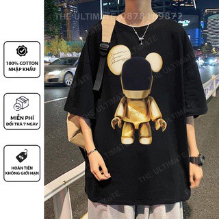 Bearbrick wide form T-shirt printed with 100% cotton The Ultimate cotton_01