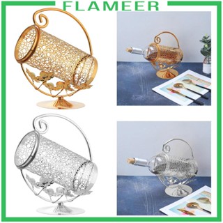 [Flameer] ชั้นวางขวดน้ํา งานฝีมือ สําหรับตกแต่งห้องนั่งเล่น งานแต่งงาน