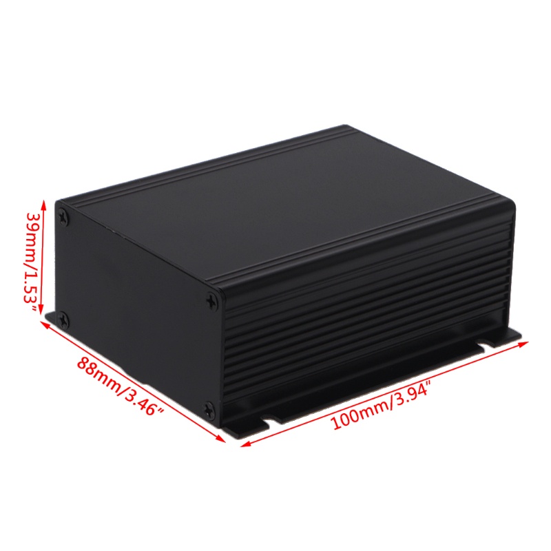 ✿ กล่องอลูมิเนียม PCB ขนาด 100x88x39 มม. สําหรับเคสอิเล็กทรอนิกส์ DIY