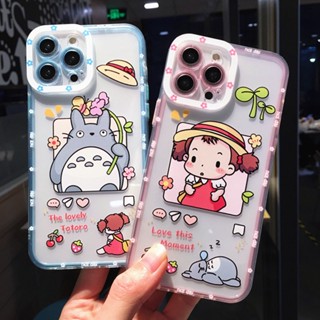 เคสโทรศัพท์มือถือ ลายการ์ตูนแมว โตโตโร่เพื่อนรัก น่ารัก รวมทุกอย่าง สําหรับ iphone13promax 12Pro xr 7 8plus