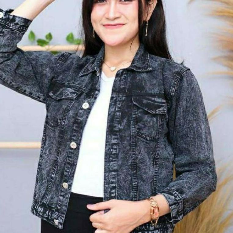 MJP // SNOW JEANS JACKET--ผู้หญิง SNOW JACKET