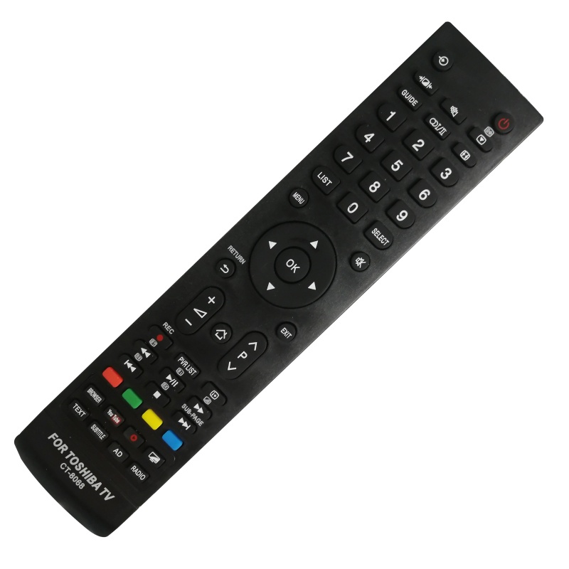 รีโมทคอนโทรลทีวี Toshiba ct-8068-remote Toshiba Smart TV Long