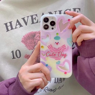 เคสโทรศัพท์มือถือ ลายการ์ตูนหมีน่ารัก Diy สําหรับ iPhone 11 12 12pro 12promax 13 13pro 13promax 14 14pro 14promax