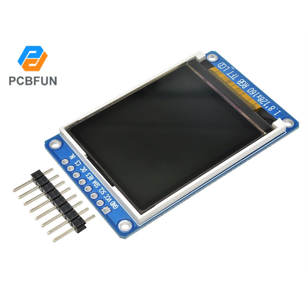 1pc 1.8" 1.8 Inch TFT Screen Full Color 8 PIN 128x160 128*160 SPI Full Color TFT LCD Display Module Board Replace OLED
