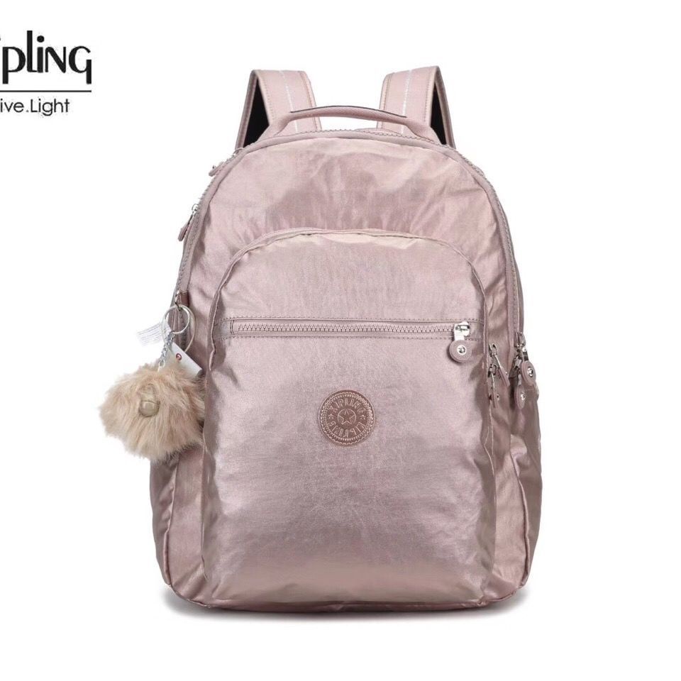 Kipling กระเป๋าเป้สะพายหลัง กระเป๋าเดินทาง ผ้าแคนวาส ไนล่อน น้ําหนักเบา กันน้ํา ขนาดใหญ่ สําหรับผู้ช