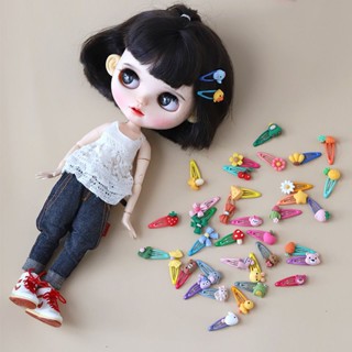 กิ๊บติดผม รูปตุ๊กตา Blythe OB11 BJD ขนาดเล็ก 2.5 ซม. สําหรับสัตว์เลี้ยง