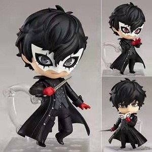 โมเดลฟิกเกอร์ อนิเมะ Nendoroid Persona 5 Identity V 989 Amamiya Ren Change Face Articulado P5