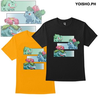 Pokemon Bulbasaur Evolution Shirt_07