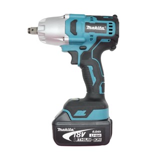 Makita ประแจกระแทก ไร้แปรงถ่าน 800N แรงบิดสูง ความเร็วสองระดับ ถอดออกได้ สําหรับยางรถยนต์