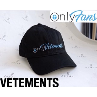 💥สินค้าพร้อมส่ง💥 JDBOY - VETEMENTS X ONLYFANS CAP ของแท้