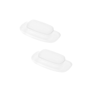 Oowlit แผ่นยางรองจมูก แบบเปลี่ยน สําหรับแว่นกันแดด Oakley Latch Alpha OO4128 KUPV