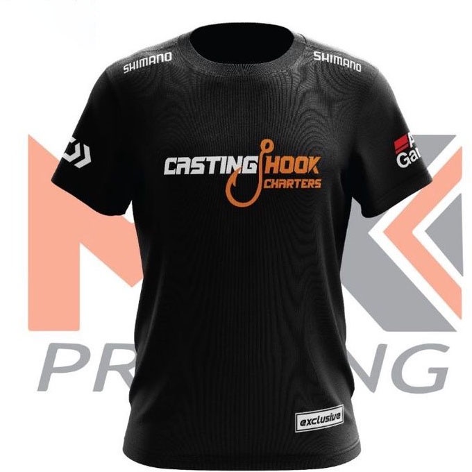พร้อมส่ง เสื้อไมโครไฟเบอร์ ตะขอตกปลา