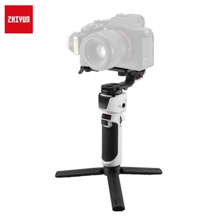 Zhiyun CRANE-M3 กิมบอลกันสั่น 3 แกน แบบพกพา พร้อมไฟ LED แบตเตอรี่ในตัว PD ชาร์จเร็ว 3s ปลดไว สําหรับกล้อง DSLR กล้องมิเรอร์เลส