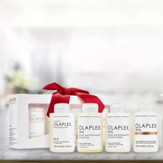  Olaplex shampoo gift set (OLAPLEX HOLIDAY HAIR FIX size 3456 100ml) for repairing damaged hair, reducing breakage, suitable for all hair types