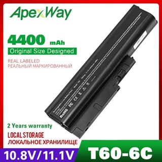 11.1V แบตเตอรี่แล็ปท็อปสำหรับ LENOVO ThinkPad T61 T61P R61 Series T500 R500สำหรับ IBM Thinkpad T60 T60p R60 R60e Z60m Z6