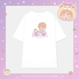 พร้อมส่ง  เสื้อยืด SPAO x NCT SANRIO - HAECHAN SIZE S แถม PHOTOTAG ทุกตัว