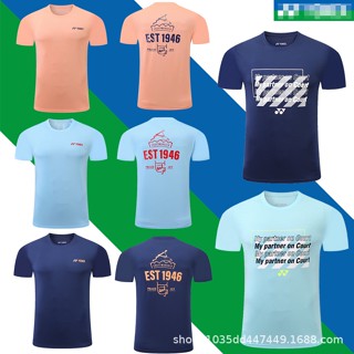 ใหม่ YONEX เสื้อแบดมินตัน ระบายอากาศ สไตล์เกาหลี สําหรับผู้ชาย และผู้หญิง 2023