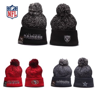 N-f-l Raiders Beanies Alpine Beanies หมวกบีนนี่ กลางแจ้ง ทุกเพศ บีนนี่ ลําลอง สตรีท แฟชั่น บีนนี่ PU2P